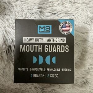 M3 Naturals 3 in one mouth guards plus case New in box